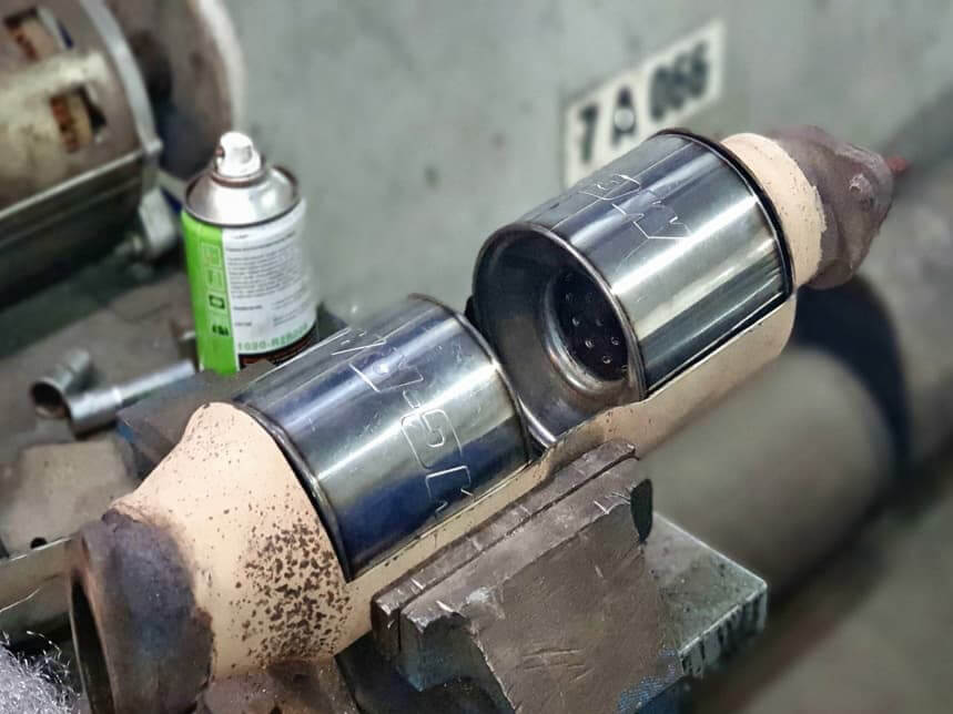 Замена катализатора